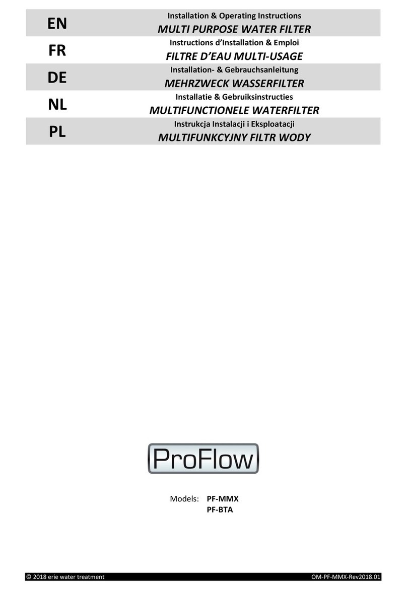 ProFlow PF-MMX Installation & operating instructions ProFlow PF-MMX Installation & operating instructions