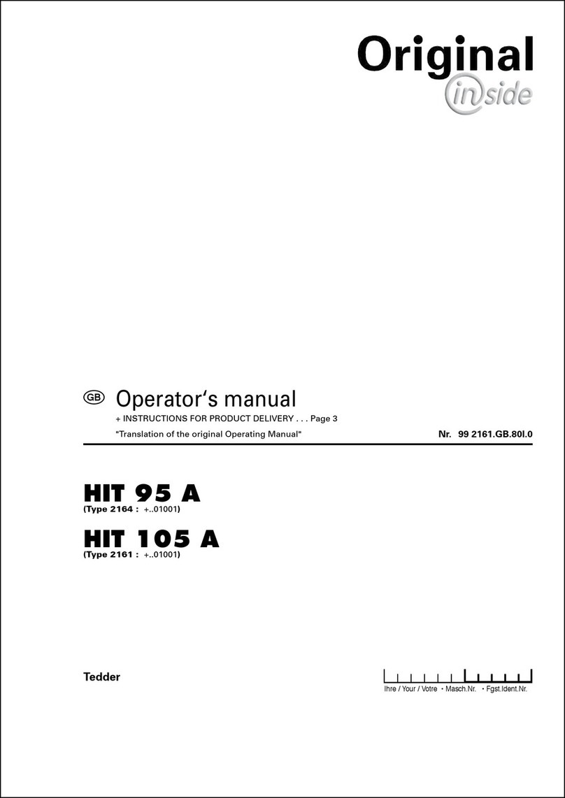 Pottinger HIT 95 A User manual