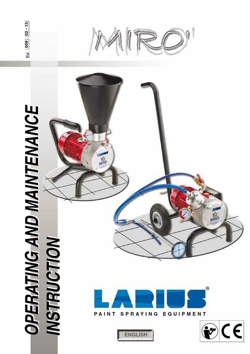 Larius MIRO Series Operating manual