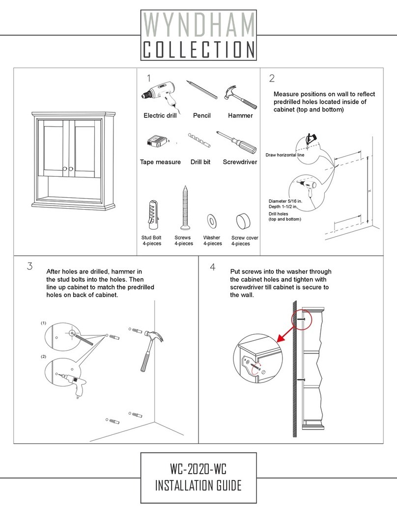 Wyndham Collection WC-2020-WC quick start guide Wyndham Collection WC-2020-WC quick start guide