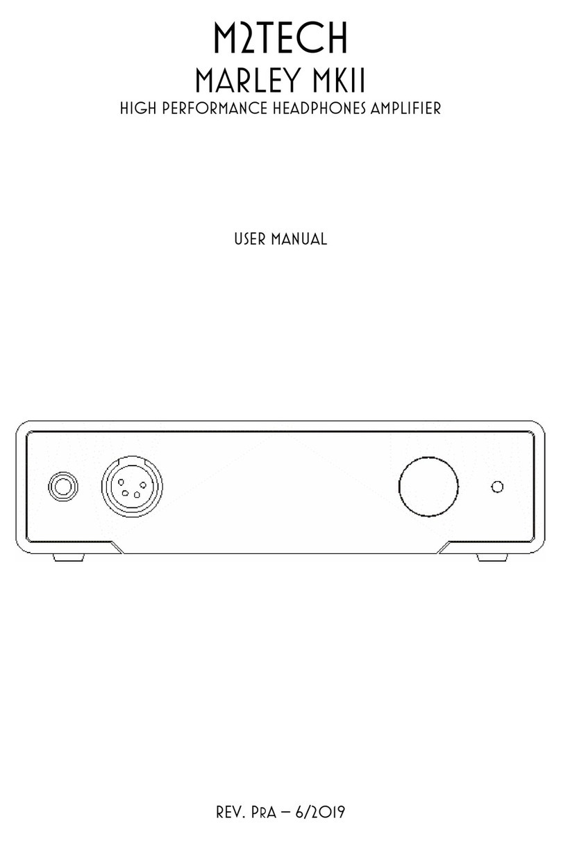M2TECH MARLEY MKII User manual