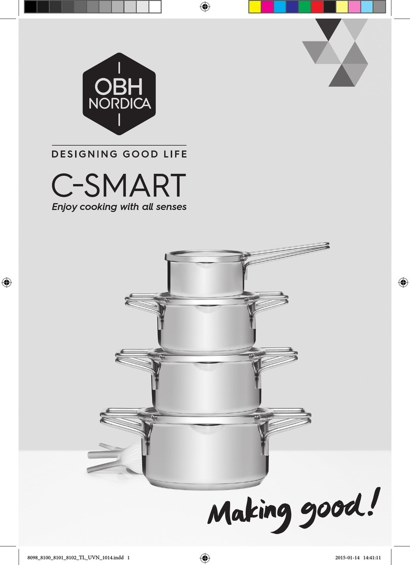 OBH Nordica C-Smart instruction manual