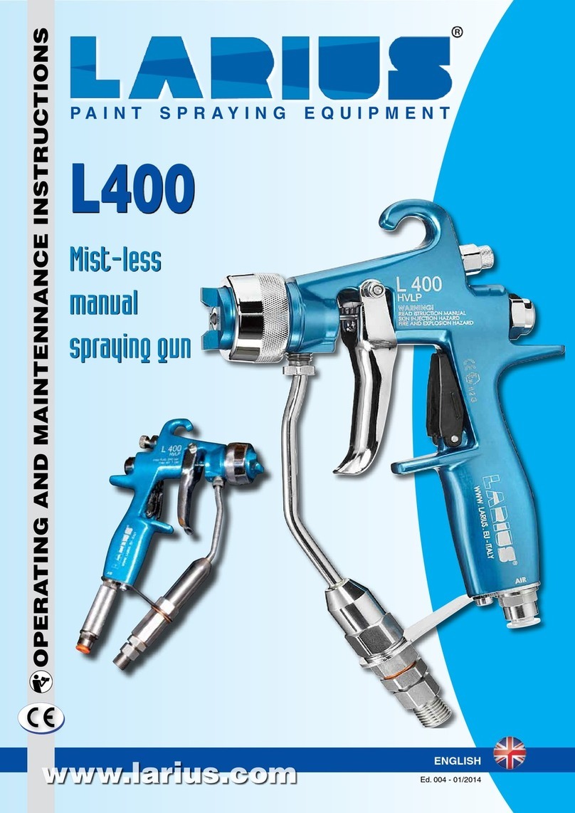 Larius L400 Series User manual Larius L400 Series User manual