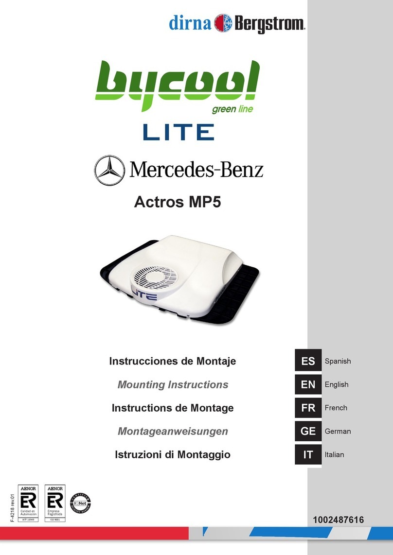 dirna Bergstrom bycool LITE User manual