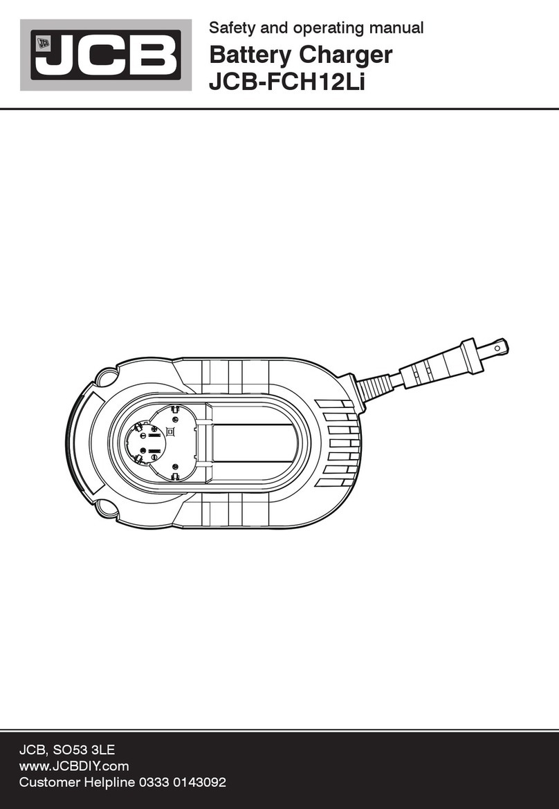 jcb JCB-FCH12Li Safety and operating manual