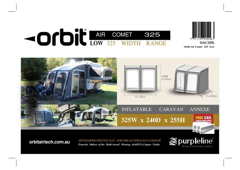 Purpleline Orbit AIR COMET 325 Low Pitching instructions