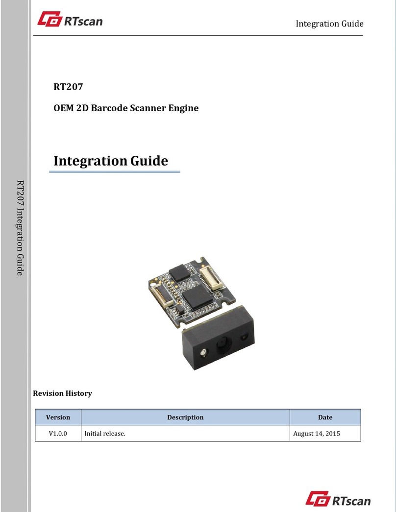 RTscan RT207 Quick setup guide
