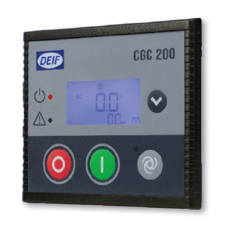 Deif CGC 200 User manual