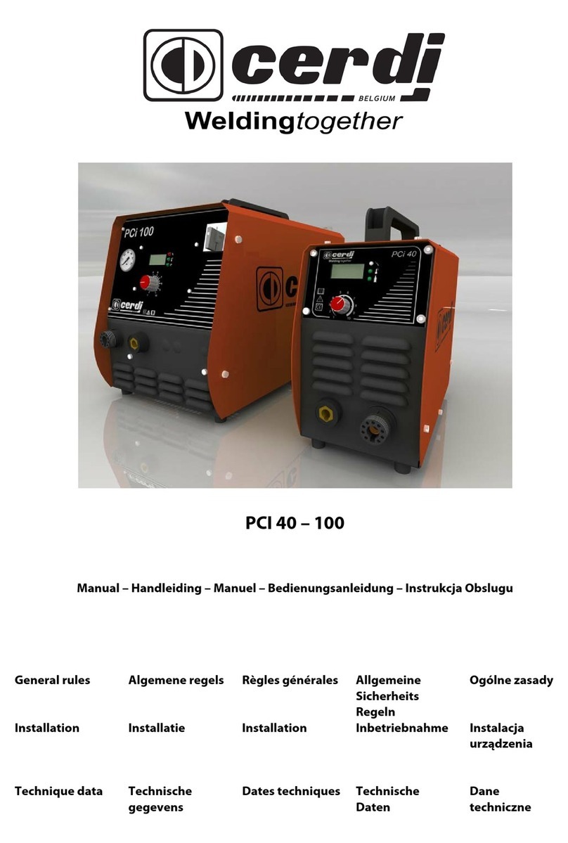 Cerdi PCi100 manual