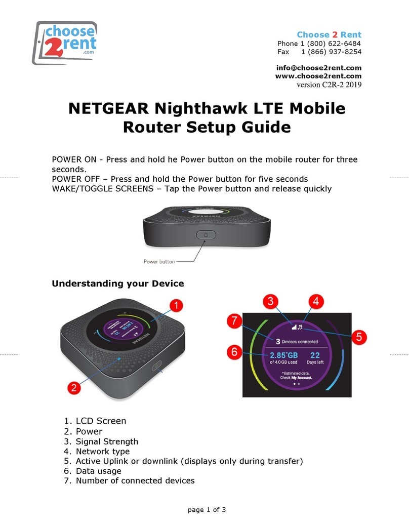 NETGEAR Nighthawk User manual