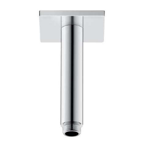 DURAVIT Universal UV0670 022 Mounting instructions