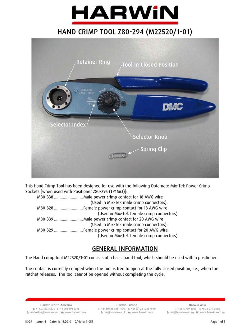 Harwin Z80-294 manual