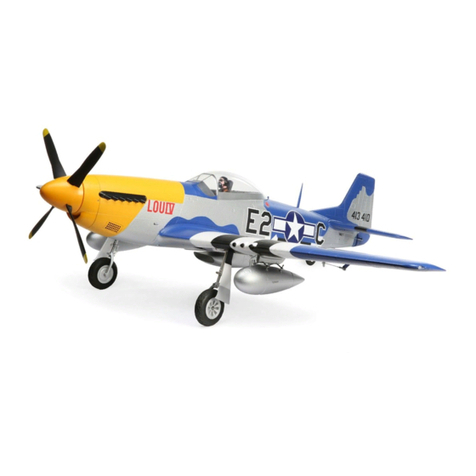 Horizon Hobby E-flite P-51D Mustang 1.5m User manual Horizon Hobby E-flite P-51D Mustang 1.5m User manual