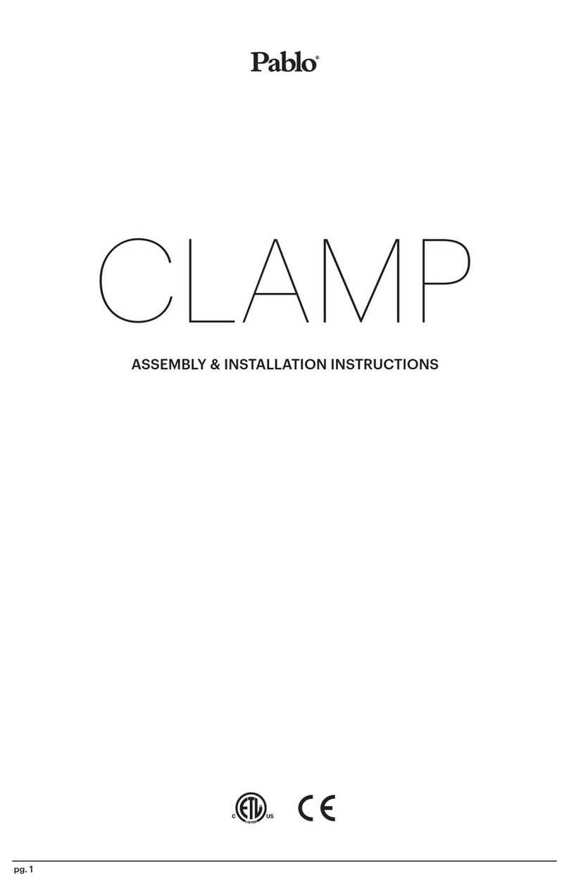Pablo CLAMP Assembly/installation instructions