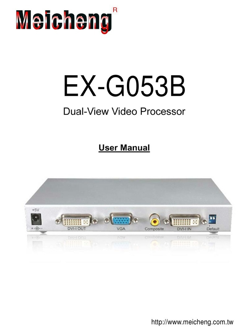 Meicheng EX-G053B user manual