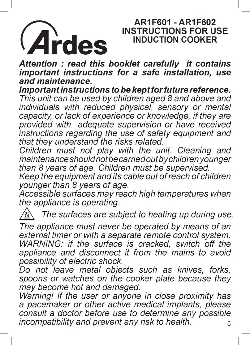 ARDES AR1F601 User manual