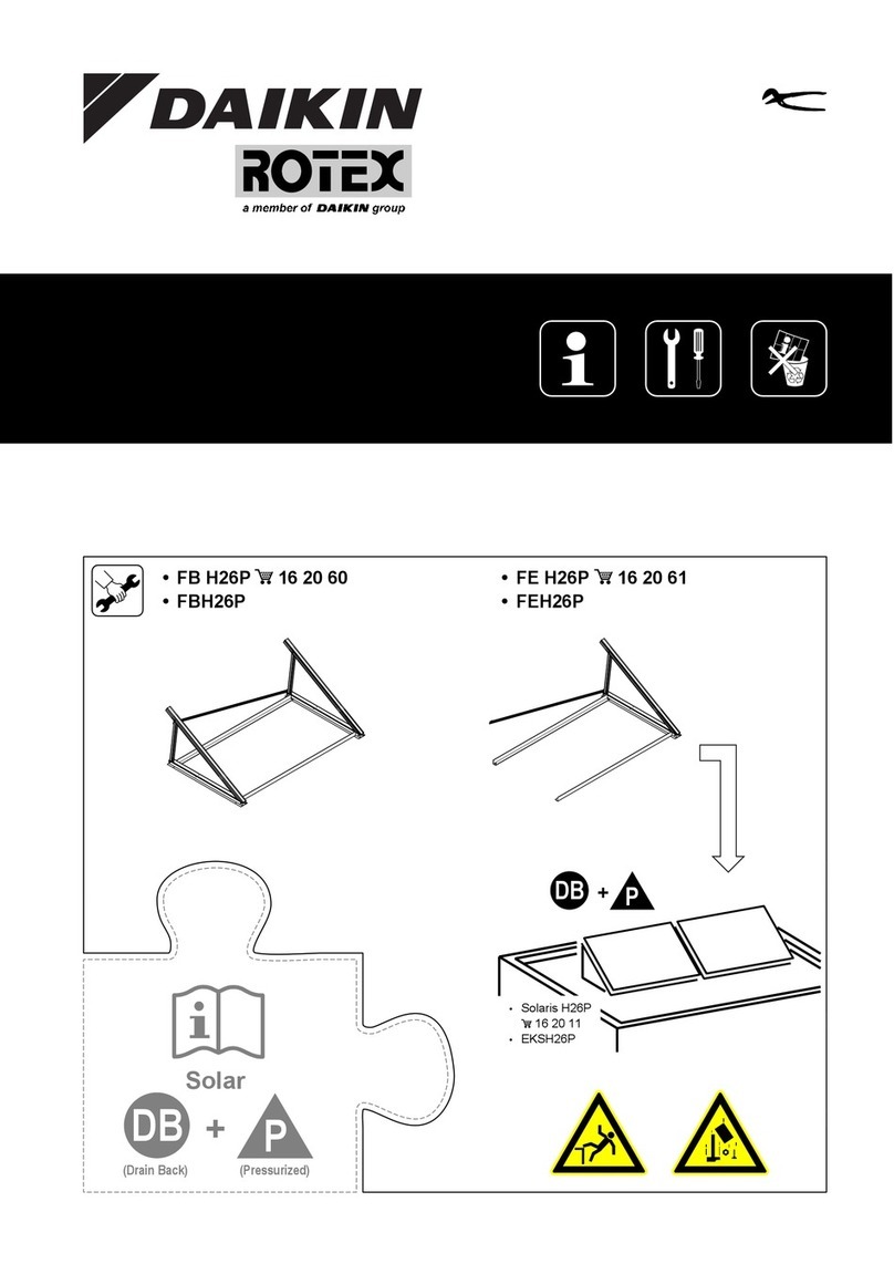 Daikin Solaris EKSH26P User manual
