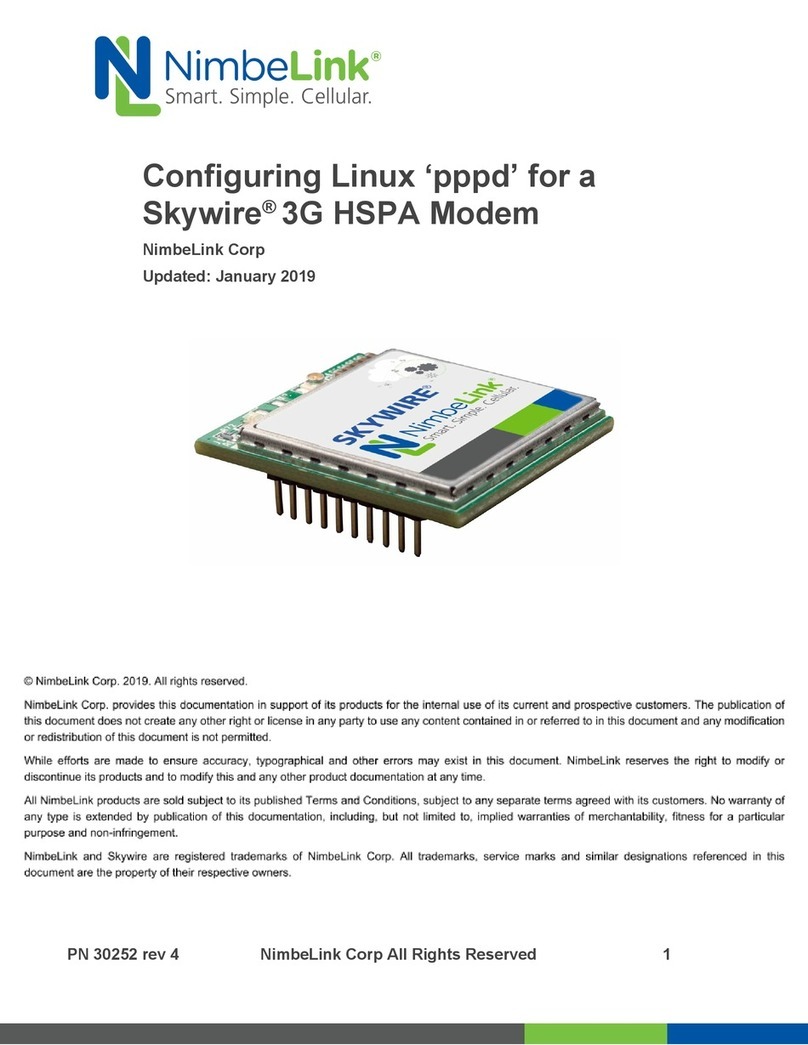NimbeLink Skylink Configuring guide