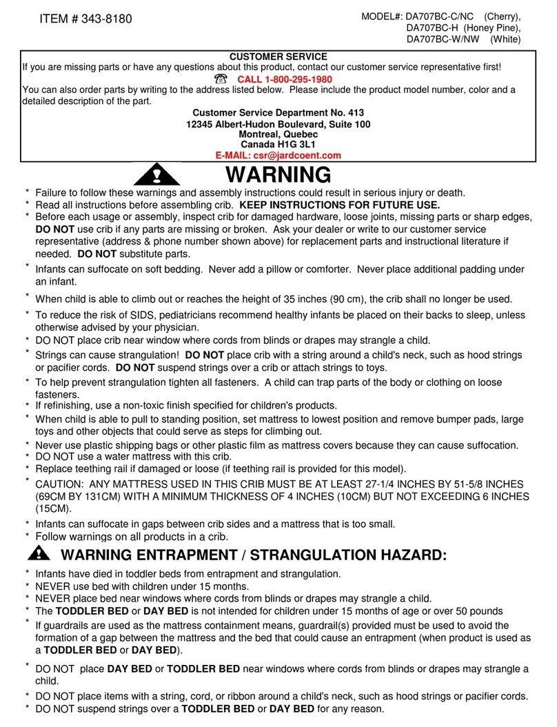 Jardine DA707BC-C User manual