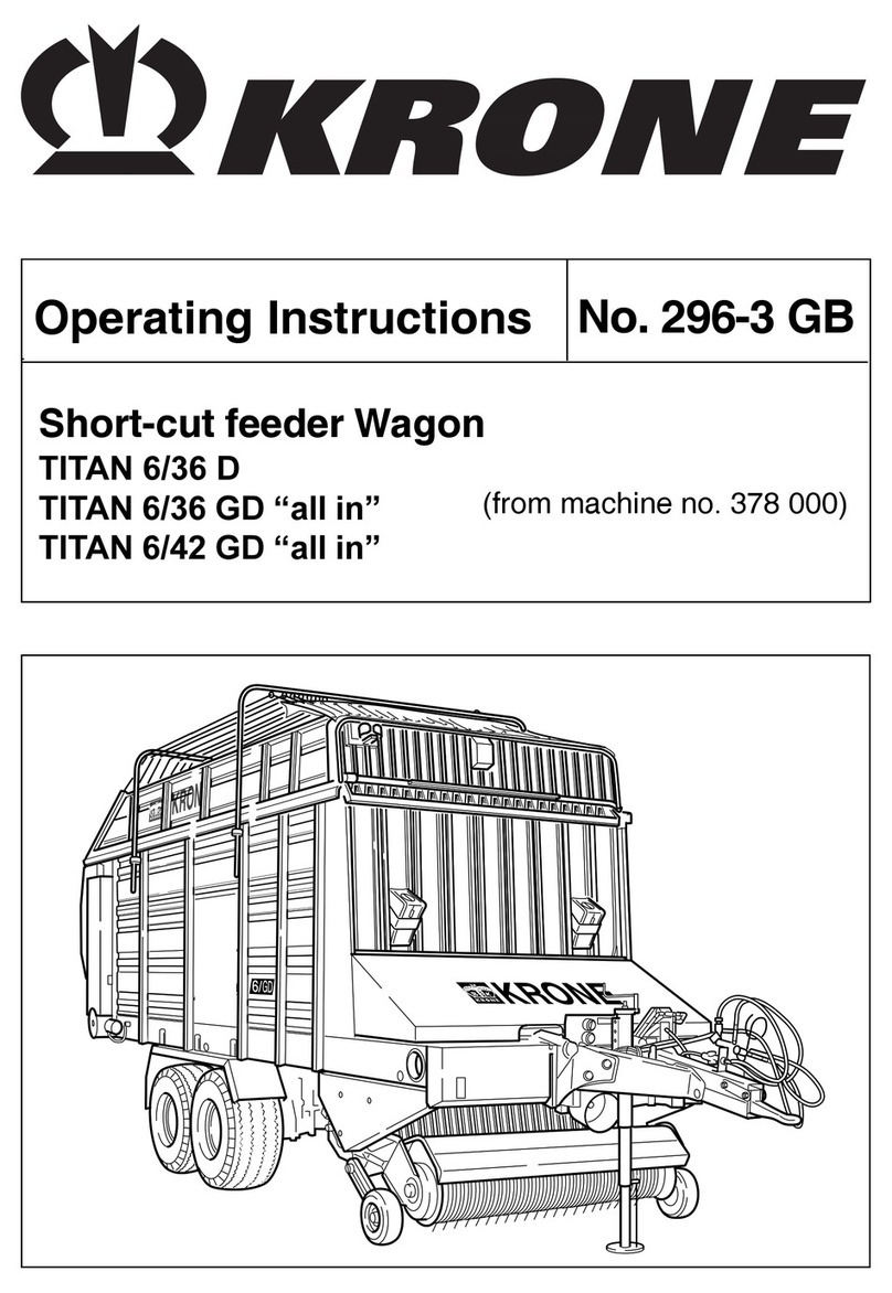 Krone TITAN 6/36 D operating instructions