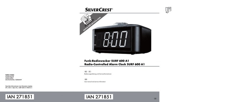 Silvercrest SURF 600 A1 Instruction sheet