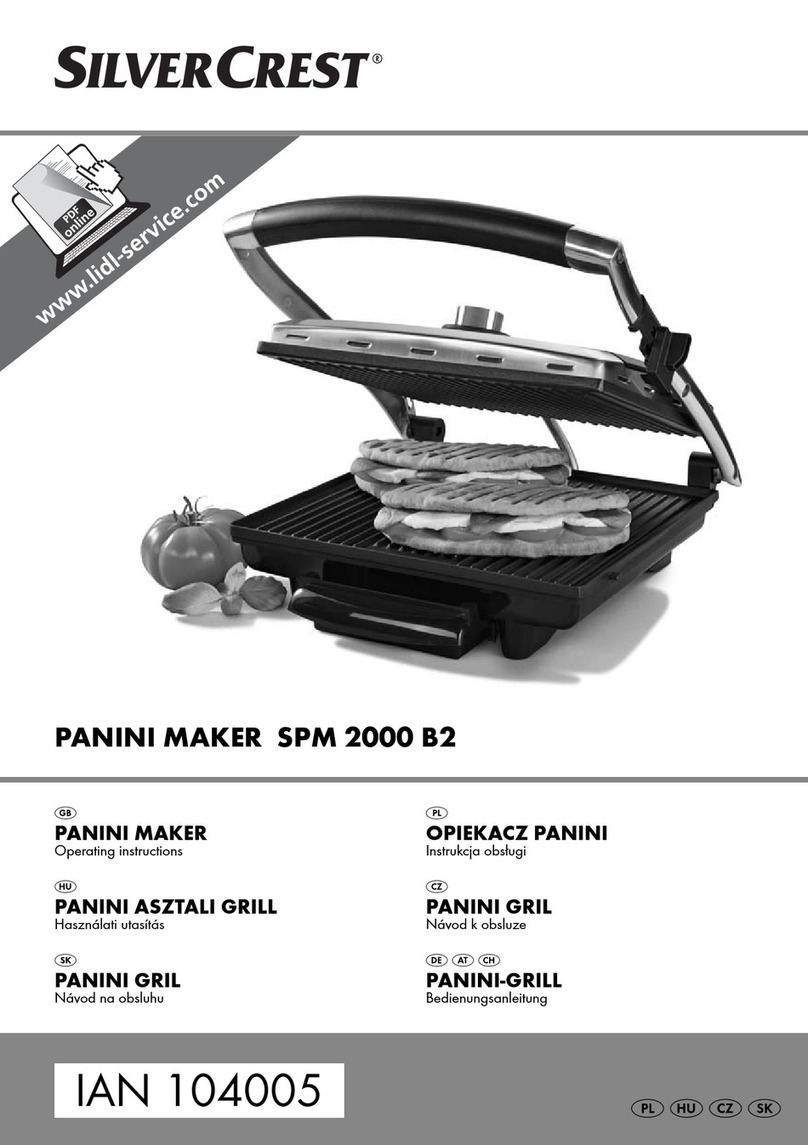 Silvercrest SPM 2000 B2 User manual Silvercrest SPM 2000 B2 User manual