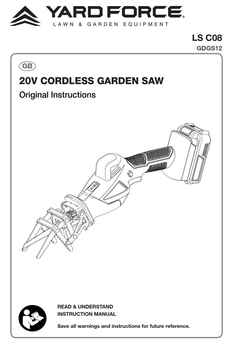 Yard force LS C08 Original instructions