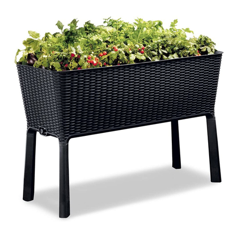 Keter EASY GROWING Assembly instructions