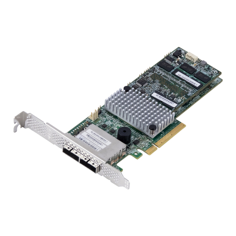 LSI MegaRAID SAS 9285CV-8e Quick installation guide