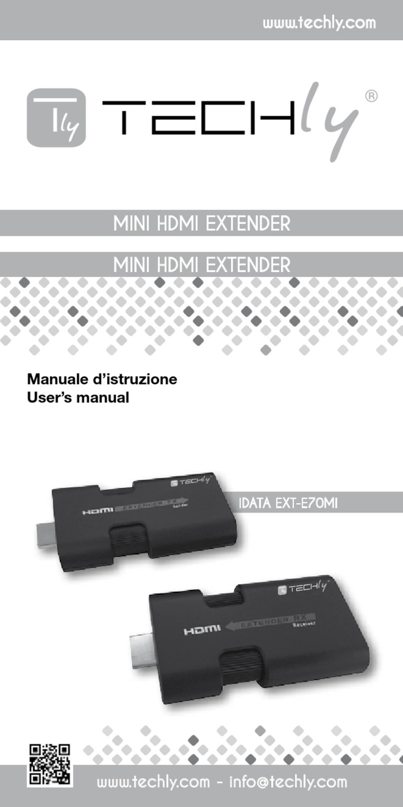 Techly IDATA EXT-E70MI user manual