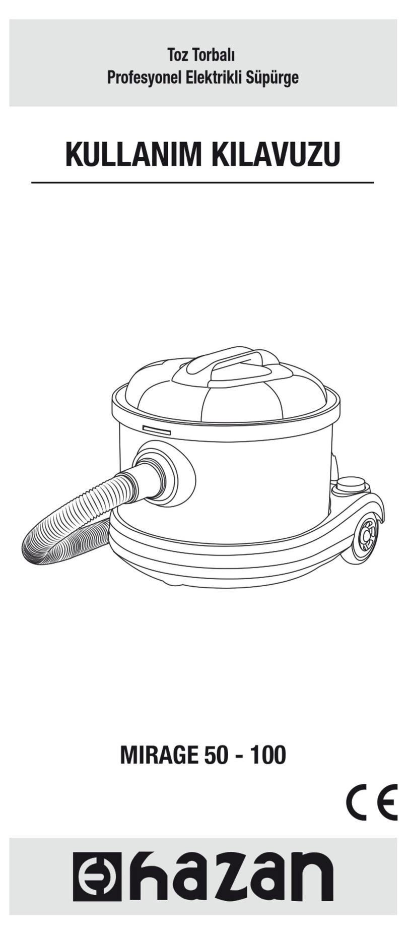 HAZAN MIRAGE 50 manual