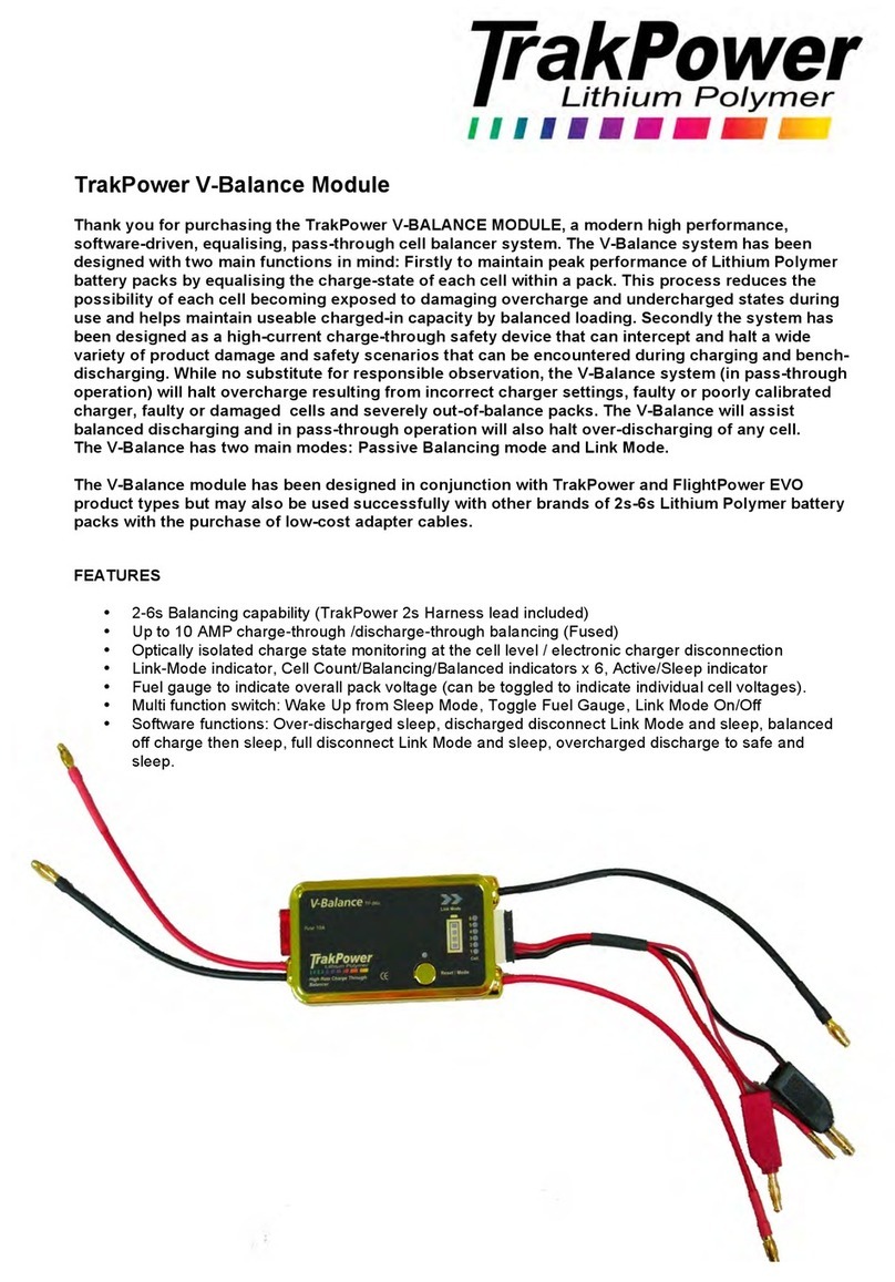 TrakPower V-Balance manual TrakPower V-Balance manual
