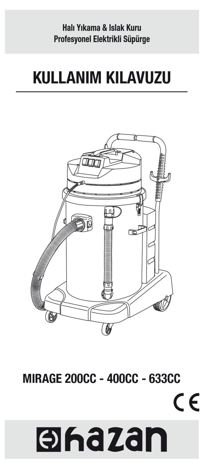 HAZAN MIRAGE 200CC manual