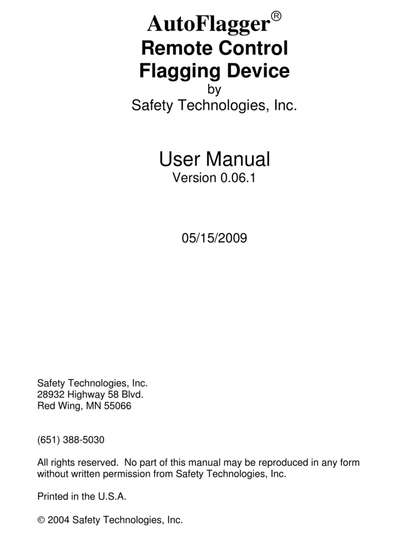 Safety Technology AutoFlagger User manual