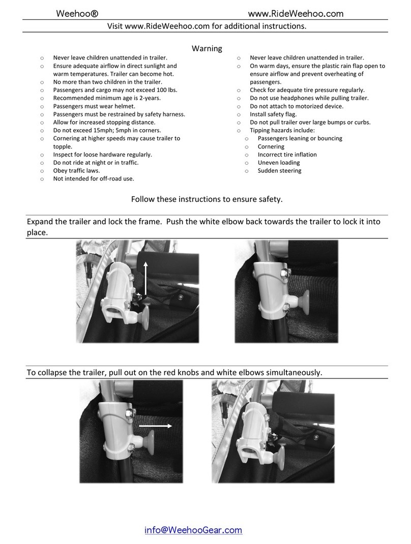 Weehoo Wander manual