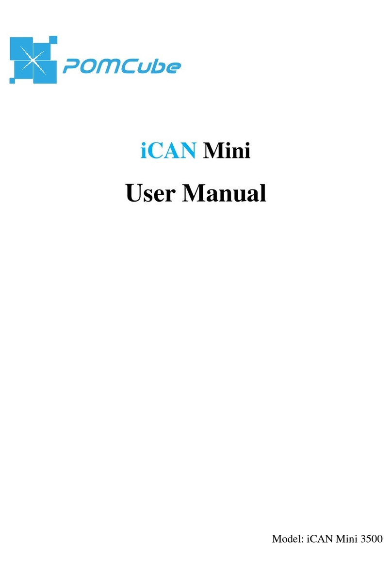 POMCube iCAN Mini 3500 user manual