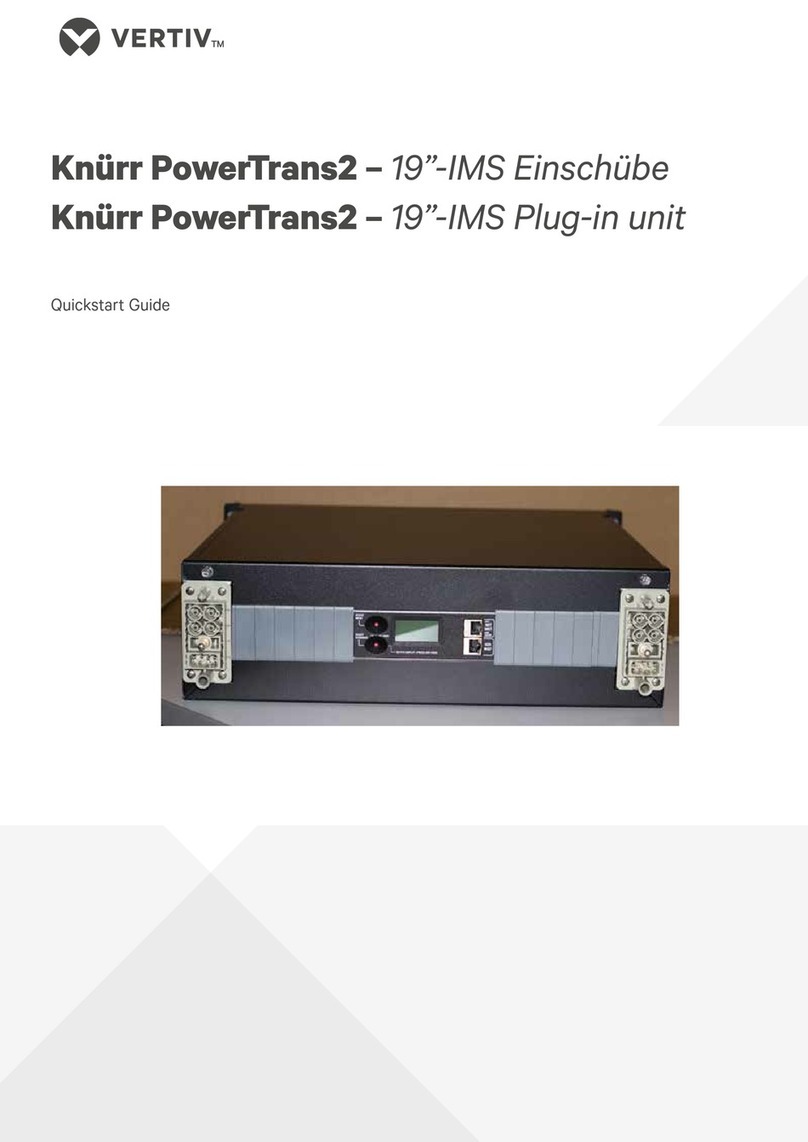 Vertiv Knurr PowerTrans2 User manual