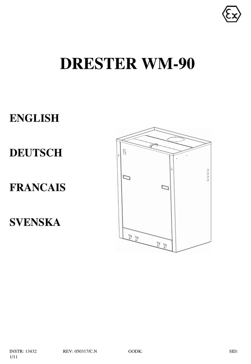 Drester WM-90 Series manual