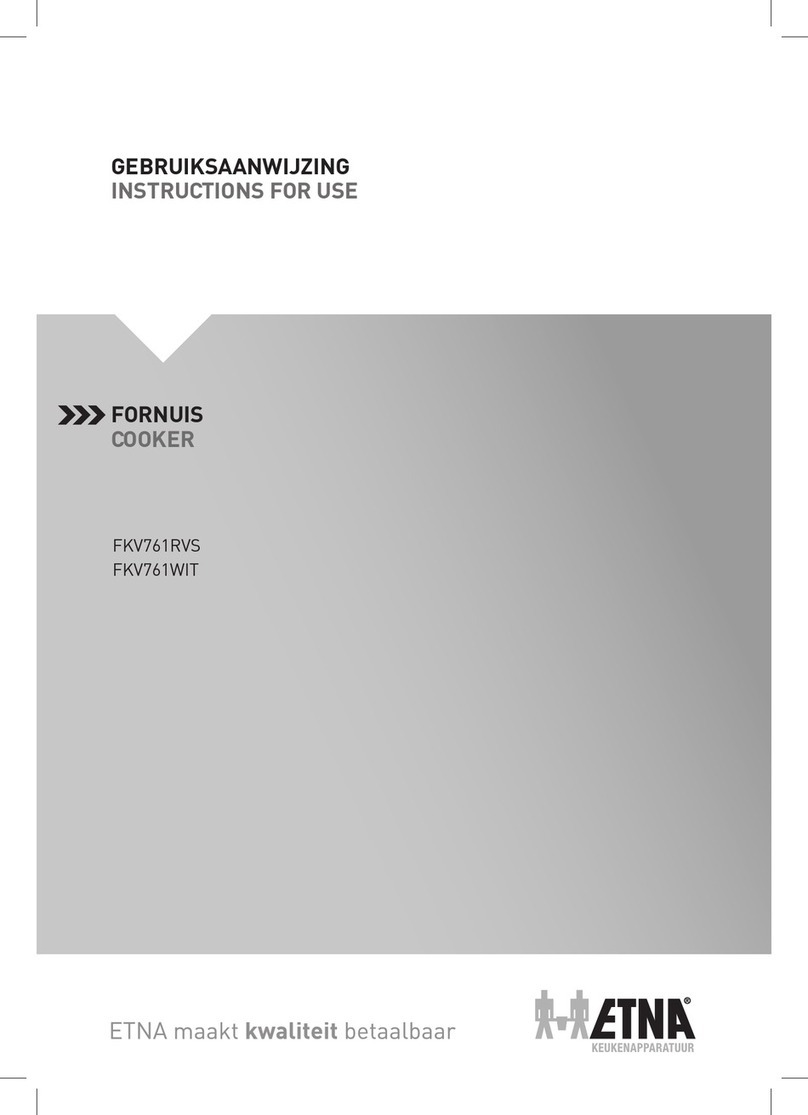 ETNA FKV761RVS Instructions for use