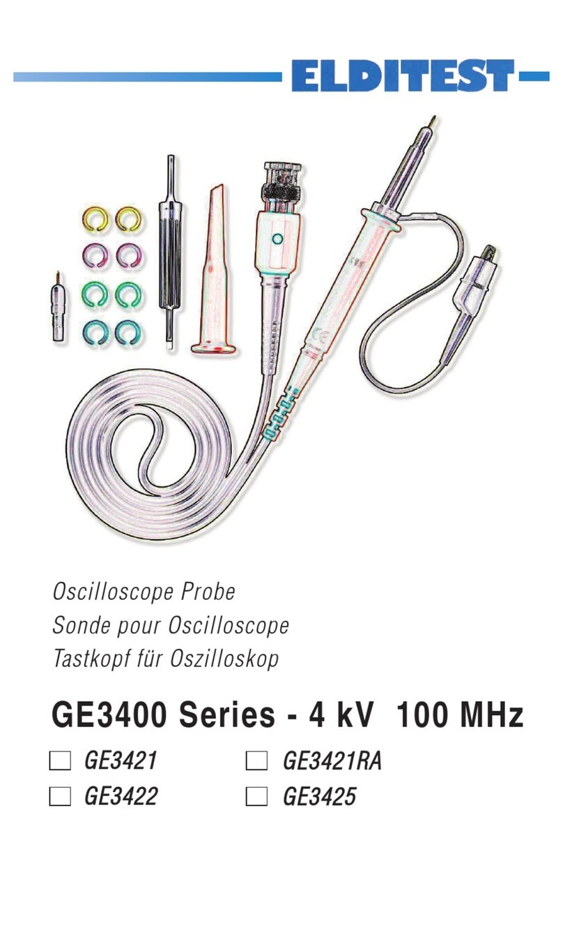 Elditest GE3400 Series manual