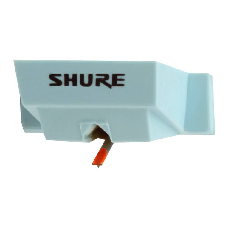 Shure N35S Removal and Replacement Guide Shure N35S Removal and Replacement Guide