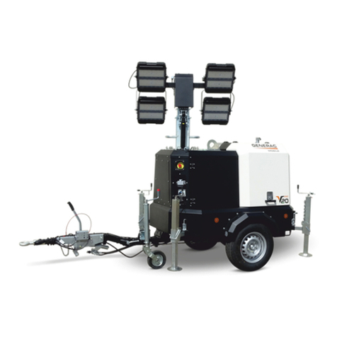 Generac Power Systems TOWER LIGHT V20 User manual