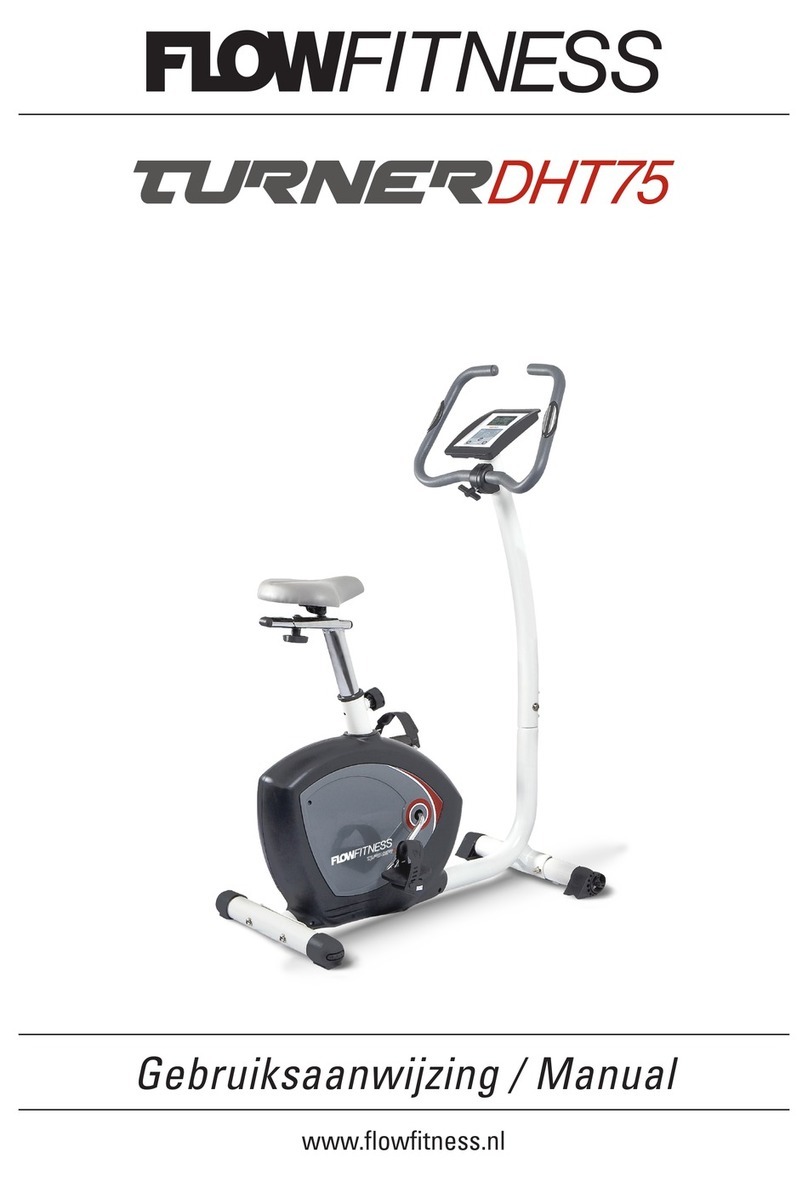 Flow Fitness Turner DHT75 manual Flow Fitness Turner DHT75 manual