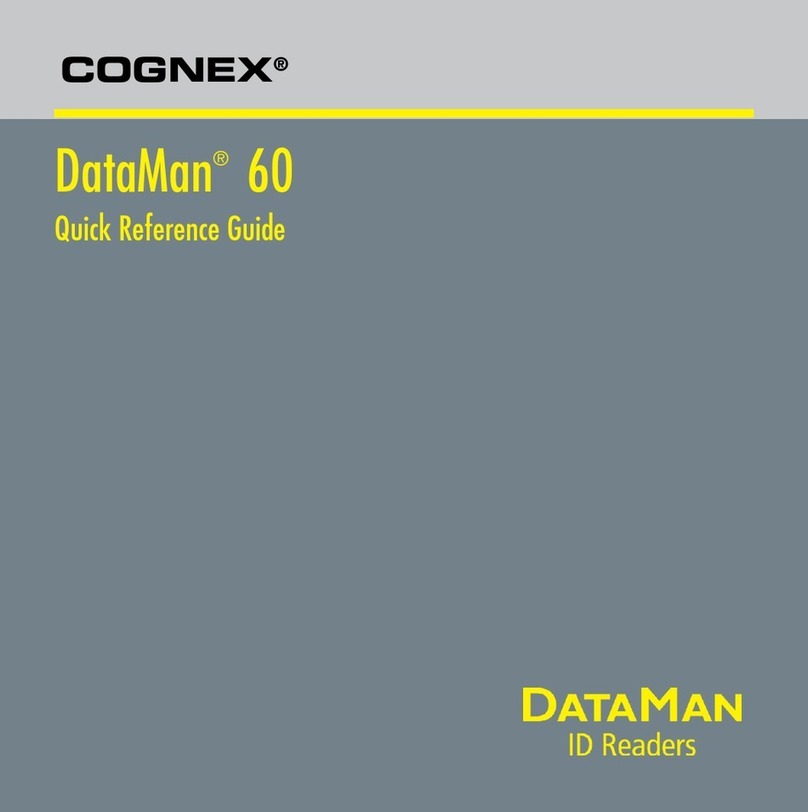 Cognex DataMan 60 Series Quick reference guide