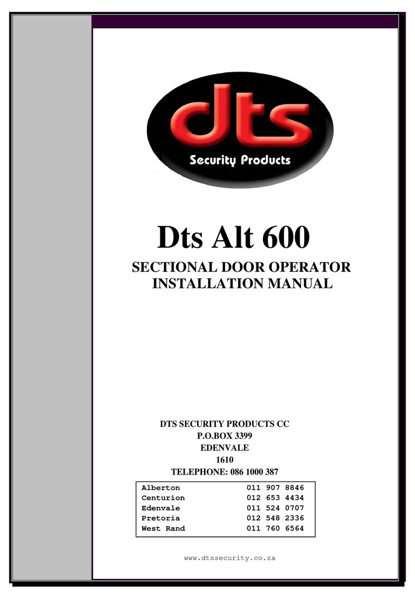 DTS Alt 600 installation manual