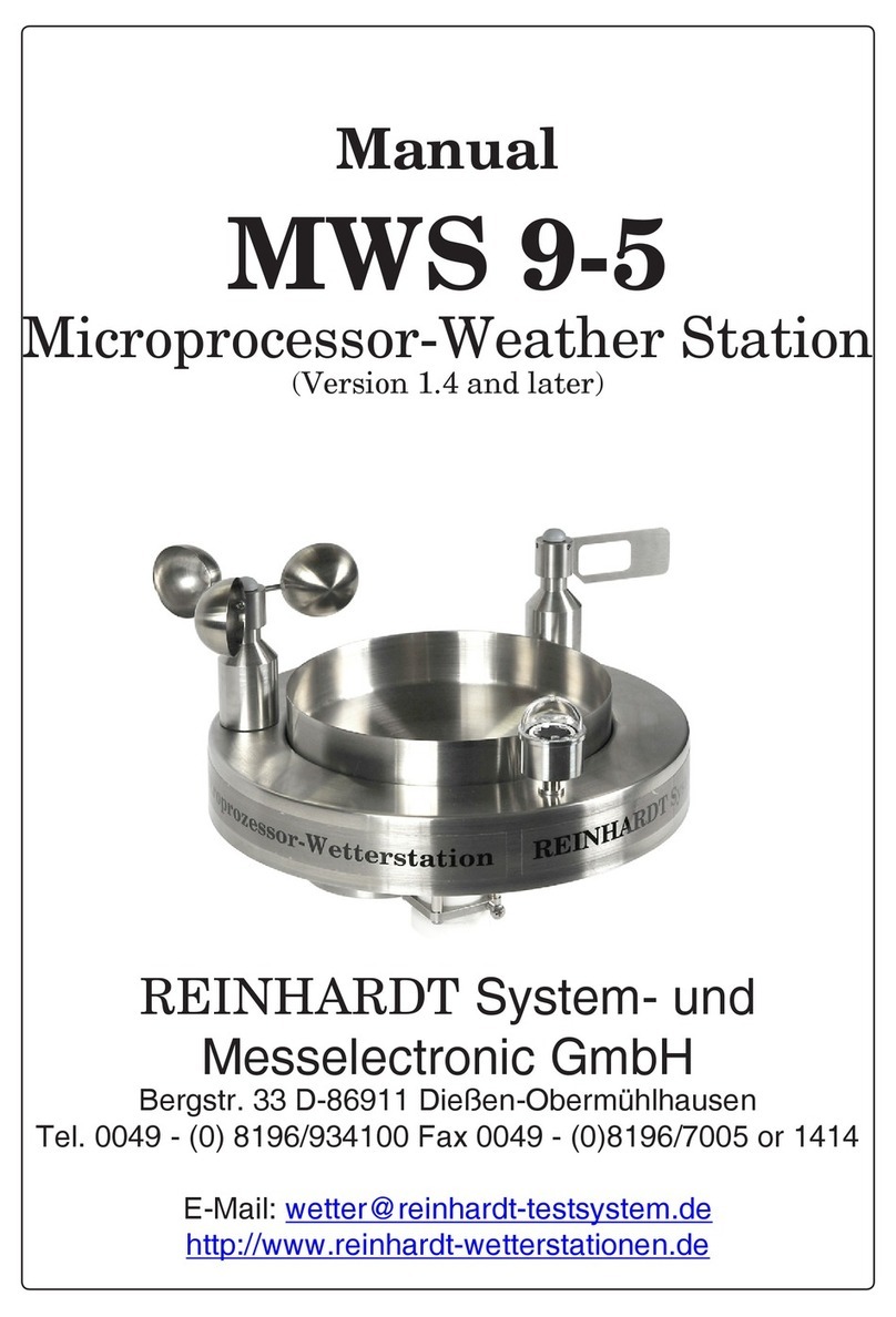 Reinhardt MWS 9-5 manual
