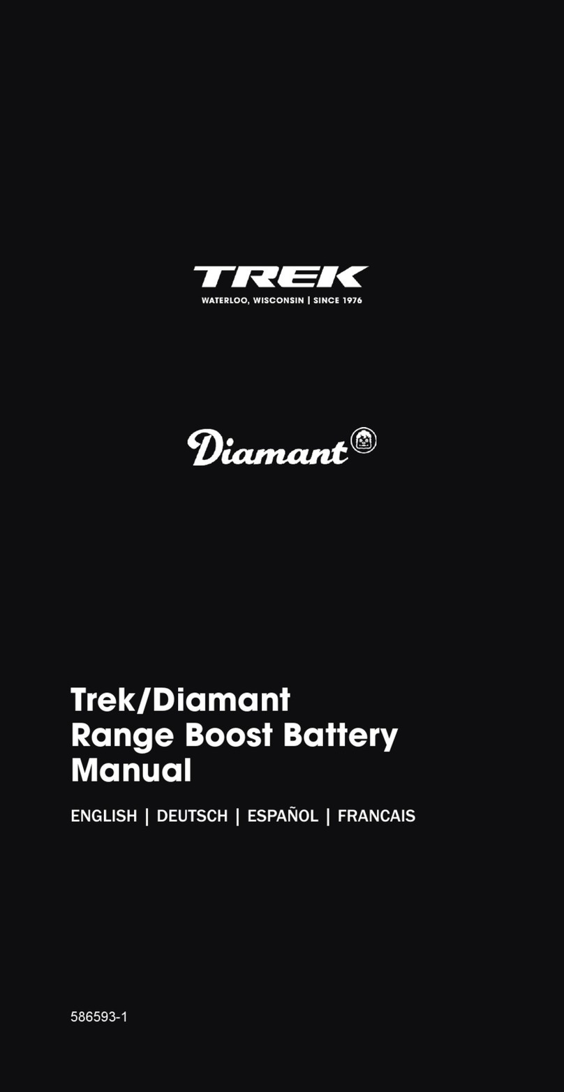 Trek Diamant Range Boost Battery manual