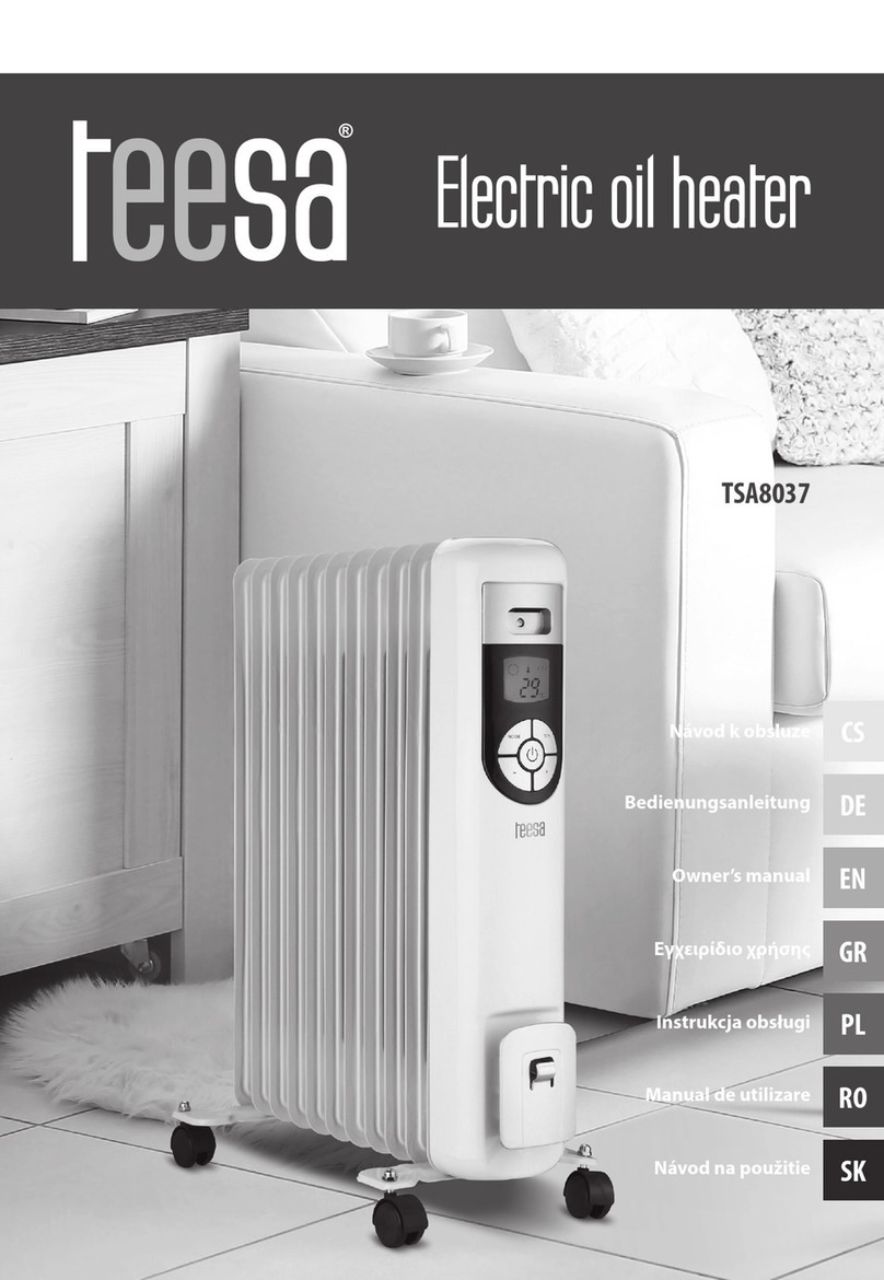 Teesa TSA8037 owner's manual