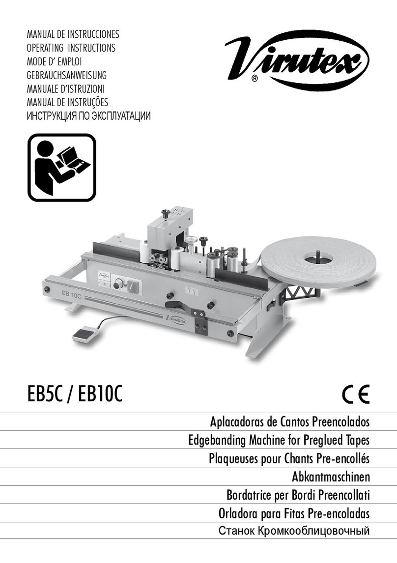 Virutex EB5C operating instructions