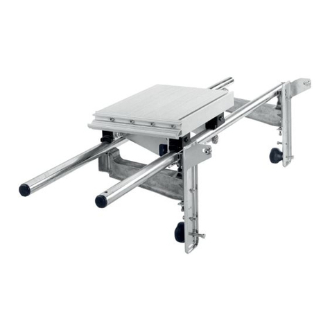 Festool CS 70 ST 650 Assembly instructions